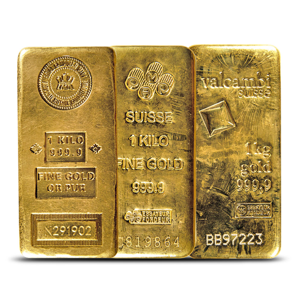 1 kg Gold Bar (Varied Condition, Any Mint)