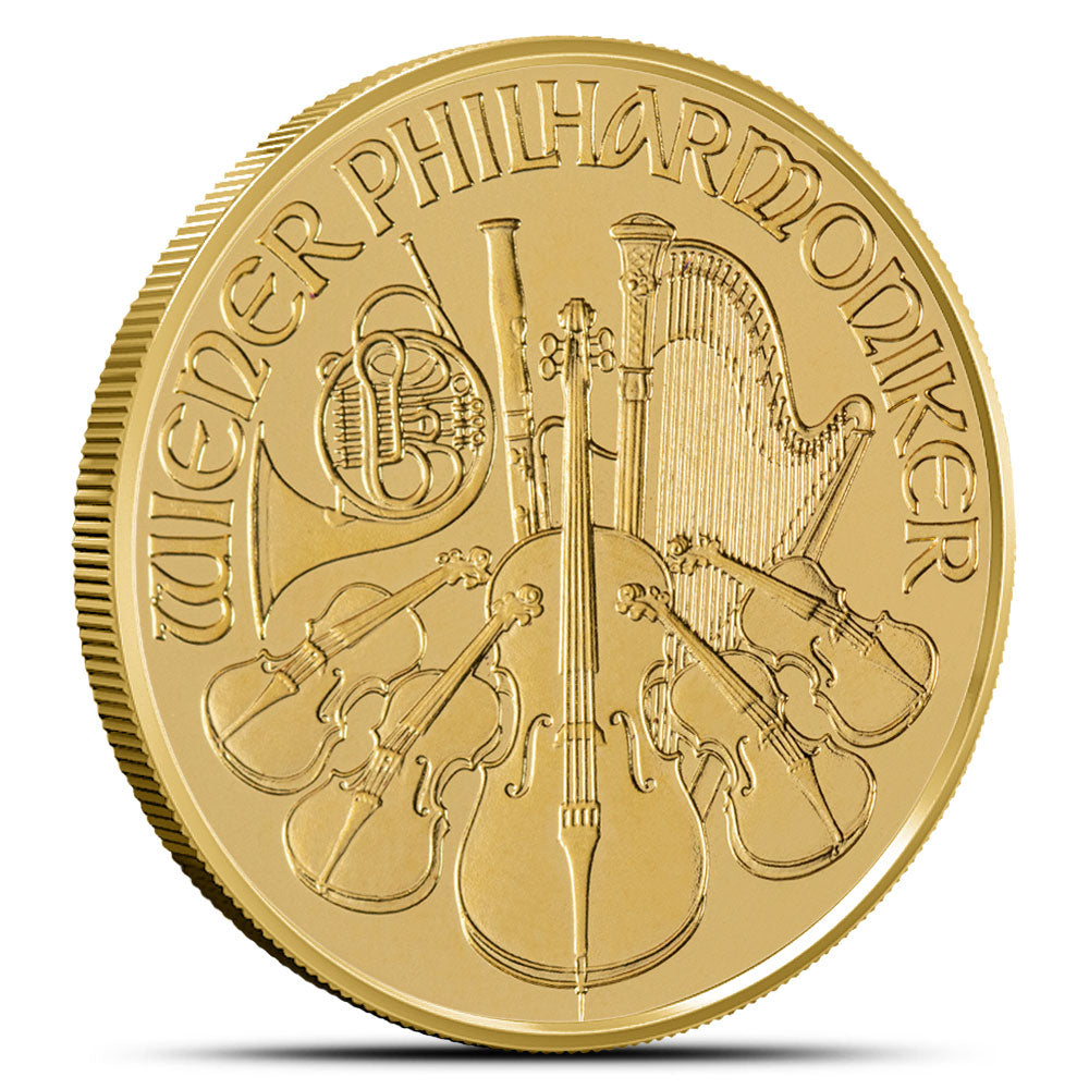 1/2 oz Austrian Gold Philharmonic (Random Year, BU)