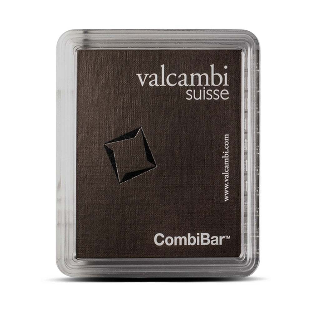 100 g Valcambi Silver Combibar (100 x 1g)