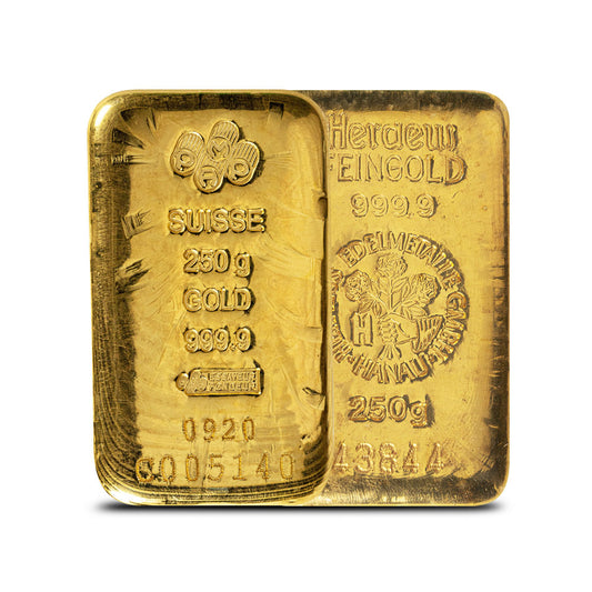 250g Gold Bar